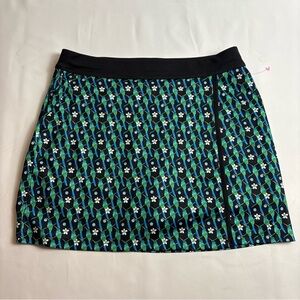 Callaway Green Mini Golf A-Line Skirt Casual